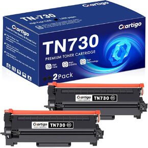 TN730 Black Toner Cartridge 1 Pack Replacement for TN-730 TN 730 Compatible with Brother MFC-L2710DW MFC-L2750DW HL-L2350DW HL-L2370DW HL-L2390DW HL-L2395DW DCP-L2550DW Printer in Kuwait