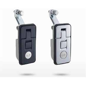 قفل الرافعة الصناعية قفل خزانة MS6018 ضواغط السيارة قفل جذع السيارة سهلة تثبيت قفل القافلة RV قفل 1PCS (Chrome) in Kuwait