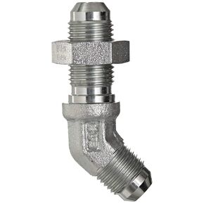9/16 "-18 ذكر JIC-9/16" -18 الذكور JIC Bulkhead 45 درجة مع القفل in Kuwait
