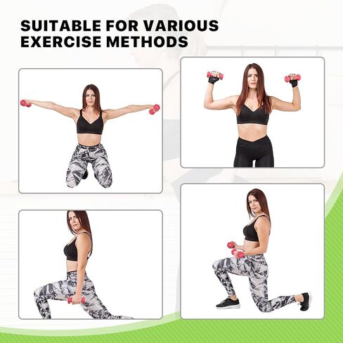 Neoprene Coated Dumbbell Hand Weights Set – 1LB, 2LB, 3LB, 5LB Pairs for Strength Training and Home Workouts, Hex Shape for Stability and Non-Slip Grip in Saudi Arabia
