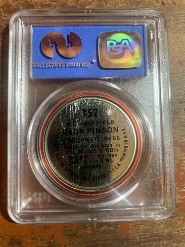1964 Topps Baseball Coins #152 Vada Pinson A/S PSA 8 - MLB Photomints and Coins in Saudi Arabia