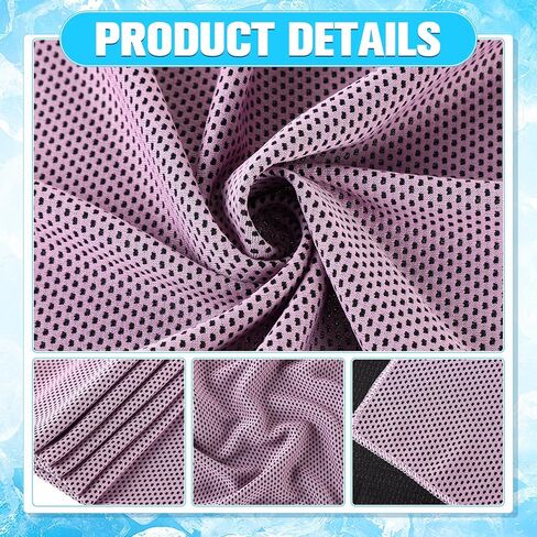 MAITYS 80 PCS منشفة تبريد ، 32 × 12 بوصة من منشفة جليدية من الألياف الدقيقة للعنق والوجه ، خرقة العرق البارد للطقس الحار ، والرياضيين ، واليوغا ، والتمرين in Saudi Arabia