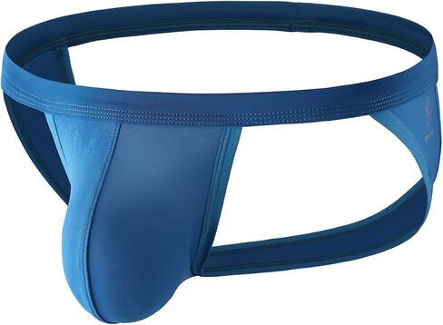 زملاء Musclemmate Men's Showting Thong Thong الملابس الداخلية ، المؤيد الرياضي الكلاسيكي للرجال مع حزام مرن تمتد. in Saudi Arabia