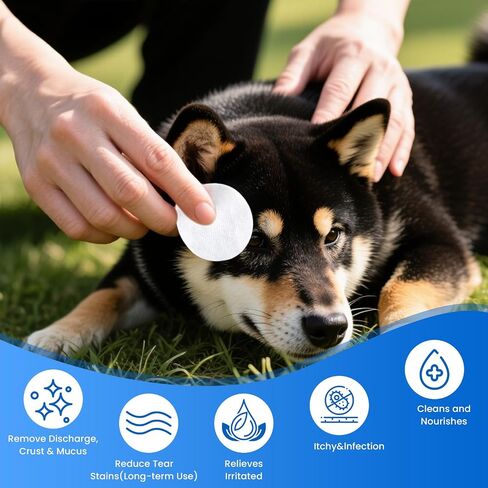 VOISEN 48 Pcs Pet Glove Wipes for Dogs and Cats, Cleaning & Deodorizing Bathing Grooming Wipes,Unscented Thick Nourish Fur Glove Wipes for Pet Dry Cleaning,Daily Care and Travel in Kuwait