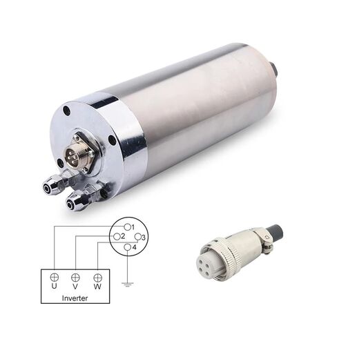 المغزل 1.5KW ER16 قطر 80 مم حركي عالي السرعة المبرد بالمياه GDZ-17B (GDZ-19 220V) in Kuwait