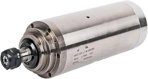 220v 3.7kw 3700W 100 مم محرك مغزل ER20 +4KW العاكس VFD +75W مجموعة مضخة المياه 24000 دورة في الدقيقة in Kuwait