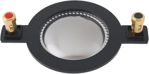 ECSiNG 44.4mm 8 Ohm High Voice Coil Titanium Film Diaphragm Replacement Compatible with Mackie SRM-450 C300Z P-Audio BMD-440 for Home Theater in Saudi Arabia