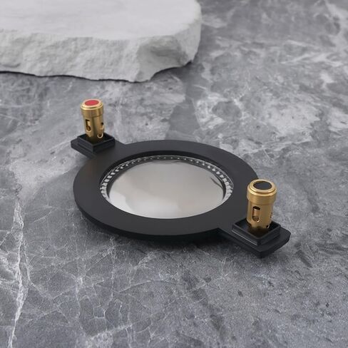 ECSiNG 44.4mm 8 Ohm High Voice Coil Titanium Film Diaphragm Replacement Compatible with Mackie SRM-450 C300Z P-Audio BMD-440 for Home Theater in Saudi Arabia