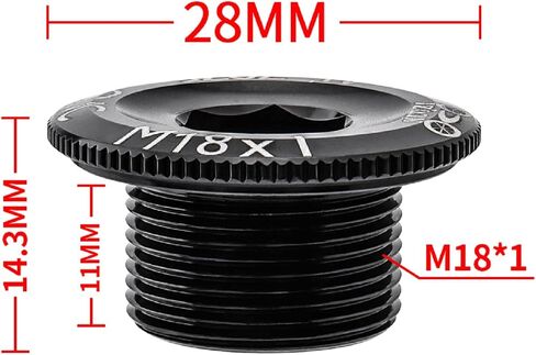 1 Piece Bike Crank Bolts Aluminum Alloy Bicycle Crankset Crank Fixing Bolt Chainwheel Screw Cap for Mountain Road Bike in Kuwait