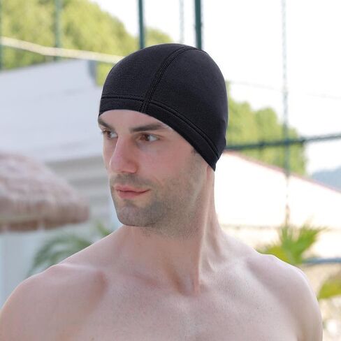 Neoprene Diving Hood Wetsuit Cap for Men Women and Youth 3mm Thermal Scuba Headband Swim Beanie, Long Hair Protection Hat for Swimming Surfing Windsurfing Snorkeling Water Sports in Kuwait
