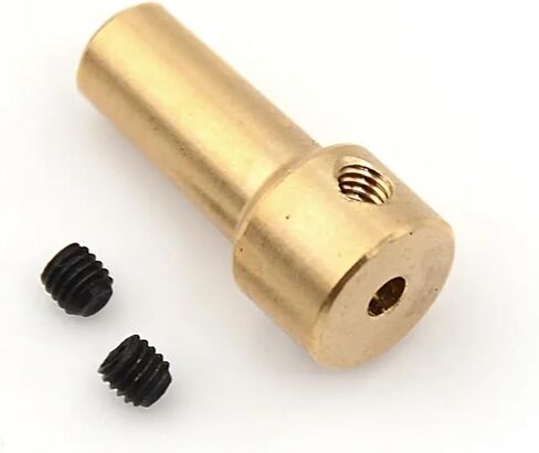 1pcs 3.17mm bore brass electric electric chuck اقتران محرك مقرن مقرن مشبك الحفر in Saudi Arabia