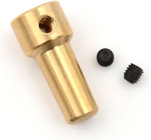 1pcs 3.17mm bore brass electric electric chuck اقتران محرك مقرن مقرن مشبك الحفر in Saudi Arabia