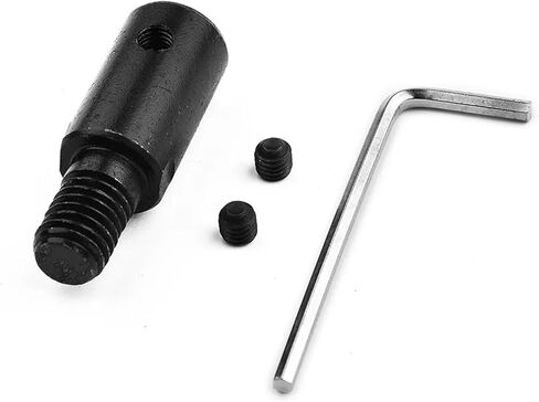 1PC M10 مجموعة جلبة محول الشفرة منشار يربط عمود 5 مم إلى 14 ملم مفاصل داخلية للفتحة الداخلية اقتران أدوات محول تشاك تشاك (تجويف 14 مم) in Kuwait