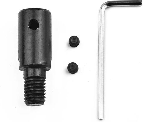 1PC M10 مجموعة جلبة محول الشفرة منشار يربط عمود 5 مم إلى 14 ملم مفاصل داخلية للفتحة الداخلية اقتران أدوات محول تشاك تشاك (تجويف 14 مم) in Kuwait