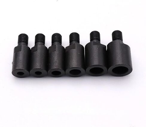 1PC M10 مجموعة جلبة محول الشفرة منشار يربط عمود 5 مم إلى 14 ملم مفاصل داخلية للفتحة الداخلية اقتران أدوات محول تشاك تشاك (تجويف 14 مم) in Kuwait