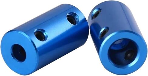 1PCS D14 L25 اقتران أزرق خارج الحجم 14 مم × 25 مم عمود CNC مقرن الألومنيوم (من 6 مم إلى 8 مم) in Kuwait