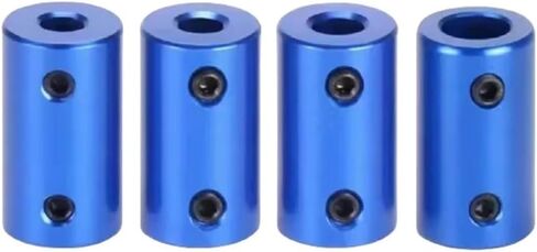 1PCS D14 L25 اقتران أزرق خارج الحجم 14 مم × 25 مم عمود CNC مقرن الألومنيوم (من 6 مم إلى 8 مم) in Kuwait