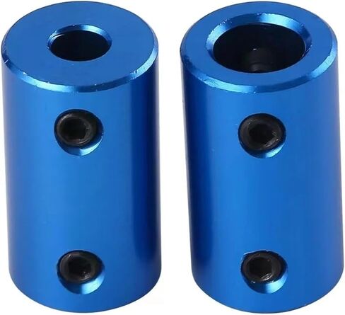 1PCS D14 L25 اقتران أزرق خارج الحجم 14 مم × 25 مم عمود CNC مقرن الألومنيوم (من 6 مم إلى 8 مم) in Kuwait