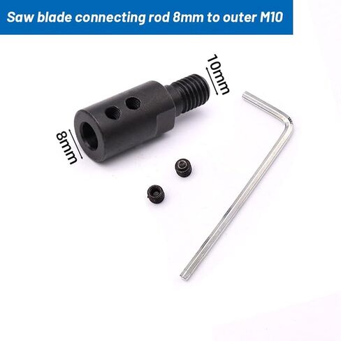 1 Set M10 Bushing Saw Blade Shaft Connecting for Saw Blade Connection Joints Coupling Chuck Adapter Tool(6mm) in Saudi Arabia
