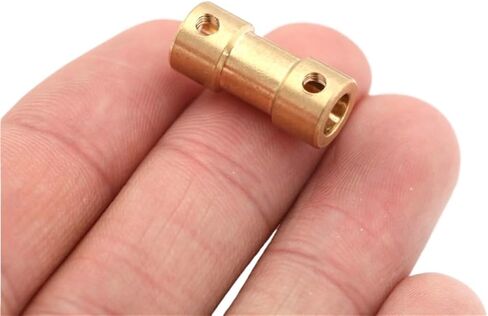 1pcs قارب محرك أقراص اقتران النحاس النحاس الموصلات محرك مرنة موصل نقل المحرك (4 مم × 5 مم) in Kuwait