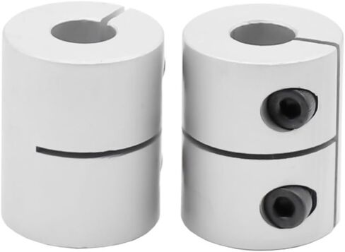 1pcs اقتران جامد من ألومنيوم سبيكة مقرنة مقرنة المسمار D20L25 5x8x25mm لمحرك السهود 3D الطابعات الأجزاء in Saudi Arabia