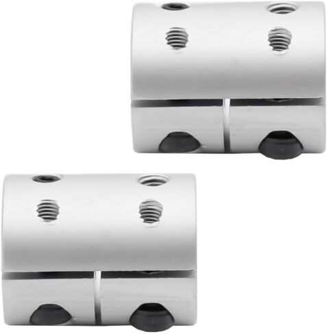 1pcs اقتران جامد من ألومنيوم سبيكة مقرنة مقرنة المسمار D20L25 5x8x25mm لمحرك السهود 3D الطابعات الأجزاء in Saudi Arabia