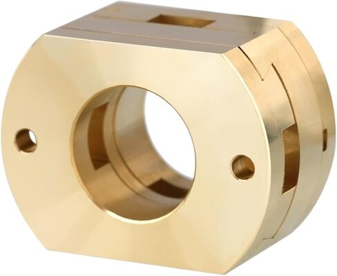 2pcs Brass 1204 Coupling for 12mm Ball Screw Hot Bed Coupler 3D Printer Z Axis Connector in Saudi Arabia