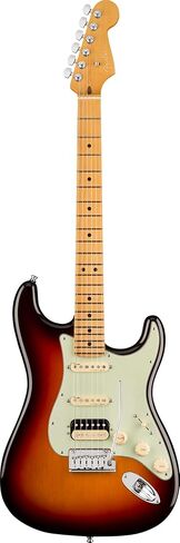 Fender American Ultra Stratocaster - حزمة كوبرا الأزرق مع العلبة ، والقبعة ، والحزام ، والكابلات ، وعدة تنظيف الجيتار in Saudi Arabia