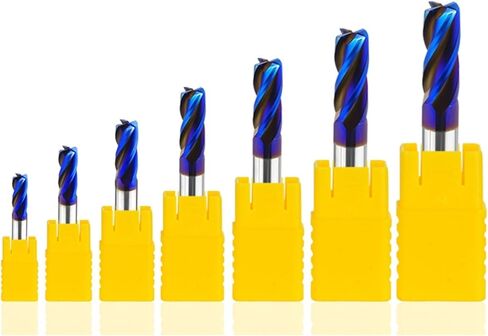 1PCS 1R0.2-12R2 HRC65 Carbide Tungsten 4 Flutes RADIUS CORNER CORNERNING MILLS MLISING CUTTER CNC TAPERS (5R1X50L) in Saudi Arabia
