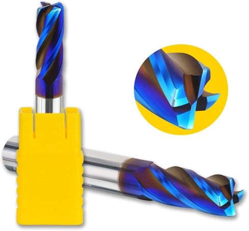 1PCS 1R0.2-12R2 HRC65 Carbide Tungsten 4 Flutes RADIUS CORNER CORNERNING MILLS MLISING CUTTER CNC TAPERS (5R1X50L) in Saudi Arabia