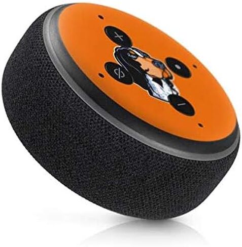 Skinit Decal Audio Skin Compatible with Amazon Echo Dot 3 - Officially Licensed University of Tennessee-Knoxville T Logo on Orange Design in Saudi Arabia