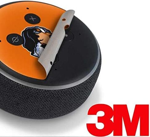 Skinit Decal Audio Skin Compatible with Amazon Echo Dot 3 - Officially Licensed University of Tennessee-Knoxville T Logo on Orange Design in Saudi Arabia