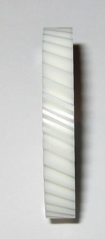 #US Thermoplastic Helical Gear - 6 Mm Round Bore with Slotted Hub - 38 Teeth - 40 Mm in Kuwait
