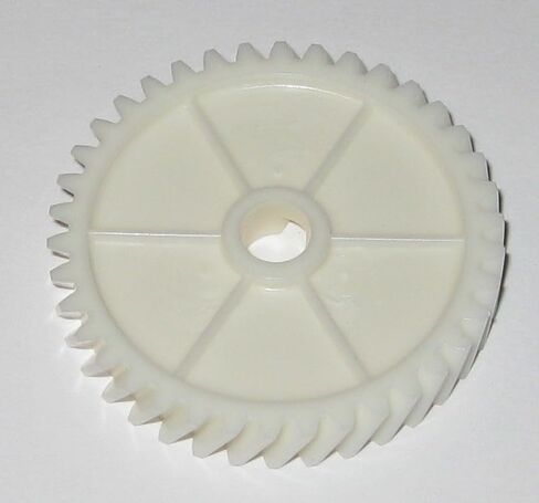 #US Thermoplastic Helical Gear - 6 Mm Round Bore with Slotted Hub - 38 Teeth - 40 Mm in Kuwait