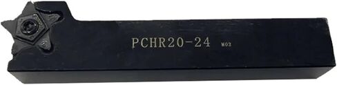 PCHR Grooving Turning Tools Handle PCHR12-24 PCHR16 PCHR20 PCHR25 24 Lathe External Tool Machine Shank(PCHR20-24) in Saudi Arabia