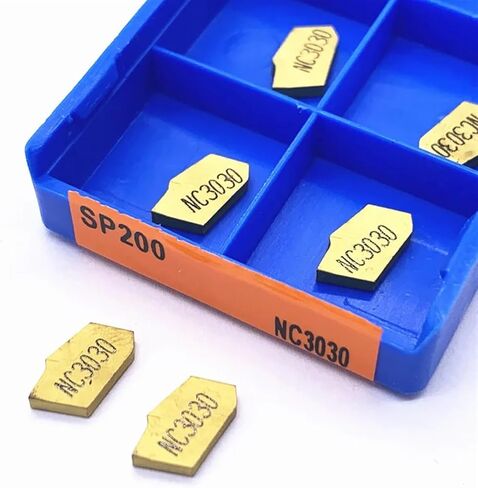 10pcs SP200 SP300 SP400 PC9030 NC3020 NC3030 Carbide Slotted Carbide Serpling and Grooving Tool Tool Tool Tool Tool Tool (SP300 NC3030) in Saudi Arabia