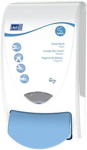 Deb Group 1 Liter Dispenser White Deb Stoko Cleanse Washroom 1000 Liquid Soap - Pack of 2 in Saudi Arabia