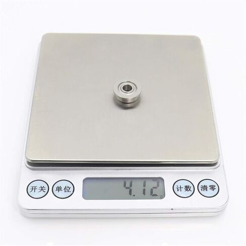 Flanged Bearings SF605ZZ Flange Bearing 5x14x5 mm 10PCS Double Shielded Stainless Steel Flanged Ball Bearings SF605Z F605 DDLF-1450HH SF605 Z ZZ Industrial Products in Kuwait