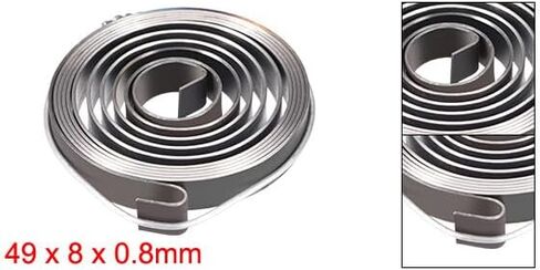 #US Drill Press Spring Quill Feed Return Coil Spring Assembly 1540mm 49x8x0.8mm in Saudi Arabia