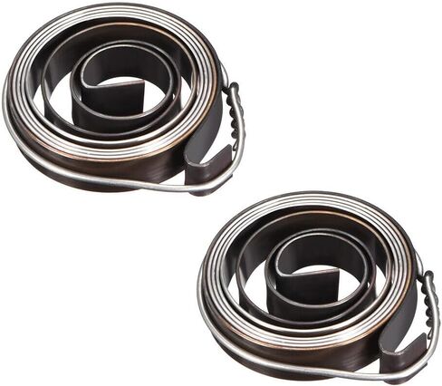 #US 2pcs Drill Press Spring Quill Feed Return Coil Spring Assembly 680mm 35x8x0.8mm in Saudi Arabia