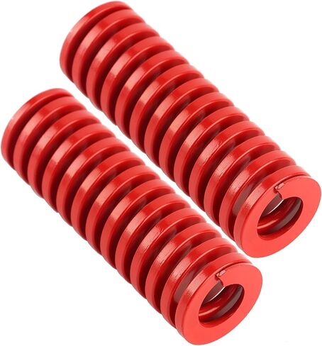 Die Spring, 2pcs Spring OD 30mm ID 15mm Medium Load Die Red (TM30*90mm) in Saudi Arabia