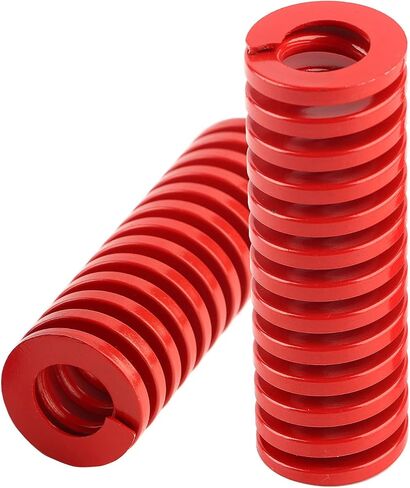 Die Spring, 2pcs Spring OD 30mm ID 15mm Medium Load Die Red (TM30*90mm) in Saudi Arabia