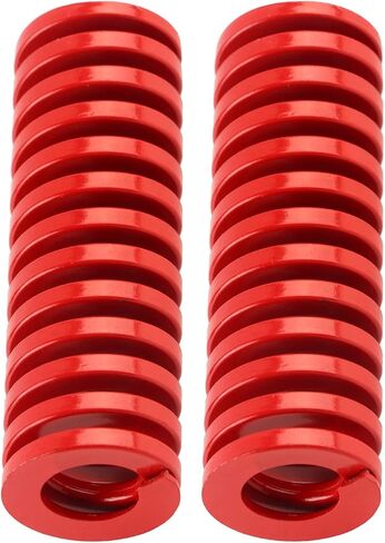 Die Spring, 2pcs Spring OD 30mm ID 15mm Medium Load Die Red (TM30*90mm) in Saudi Arabia