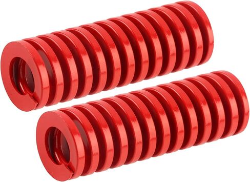 Die Spring, 2pcs Spring OD 30mm ID 15mm Medium Load Die Red (TM30*90mm) in Saudi Arabia