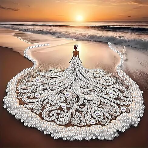 GXGLLPZBY DIY Diamond Art Kits, 5D Special Shaped Blonde Girl Diamond Painting for Beginners Adults, Paint by Diamonds Dot Gem Art Kits, Home Wall Decor 11.8x11.8in in Saudi Arabia