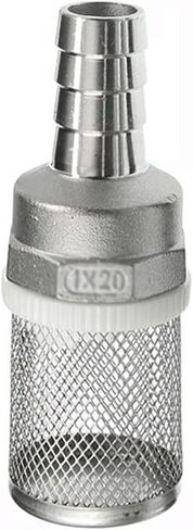 Hose Filter, 1pc 15mm 20mm 25mm 32mm Hose Filter Garden Irrigation Tube Car Wash Pump Stainless Steel Filter Net Mesh Water Filter (Color:15mm) (Color : 15mm) (Color : 25mm)(15mm) in Saudi Arabia