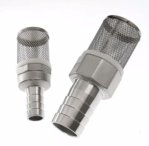 Hose Filter, 1pc 15mm 20mm 25mm 32mm Hose Filter Garden Irrigation Tube Car Wash Pump Stainless Steel Filter Net Mesh Water Filter (Color:15mm) (Color : 15mm) (Color : 25mm)(15mm) in Saudi Arabia