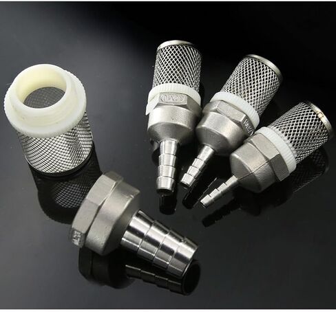 Hose Filter, 1pc 15mm 20mm 25mm 32mm Hose Filter Garden Irrigation Tube Car Wash Pump Stainless Steel Filter Net Mesh Water Filter (Color:15mm) (Color : 15mm) (Color : 25mm)(15mm) in Saudi Arabia