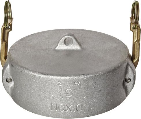 Dixon 500-DC-AL Aluminum 356T6 Type DC Cam and Groove Hose Fitting, Dust Cap, 5" in Saudi Arabia