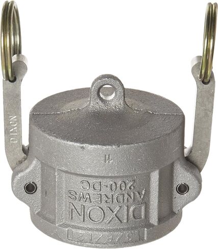 Dixon 500-DC-AL Aluminum 356T6 Type DC Cam and Groove Hose Fitting, Dust Cap, 5" in Saudi Arabia